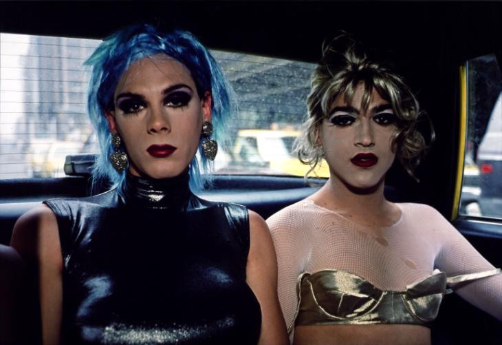 Misty and Jimmy Paulette in a taxi, NYC 1991 Nan Goldin born 1953 Purchased 1997 http://www.tate.org.uk/art/work/P78046